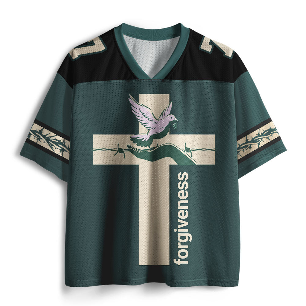 UniJames Forgiveness Christian Mesh Jersey