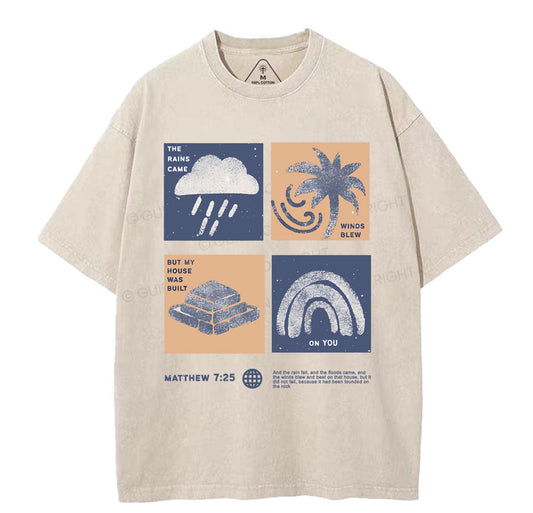 Found On The Rock Christian Washed TShirt
