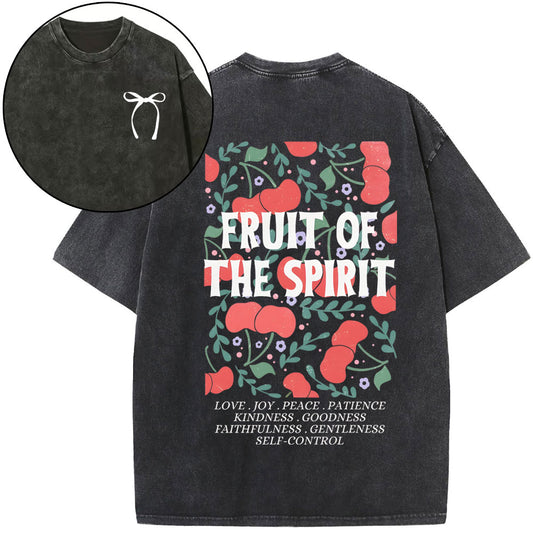 Fruit Of The Spirit Christian Washed TShirt