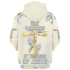 Uni Fully Vaccinated By The Blood Of Jesus Cross Faith 3D Hoodie