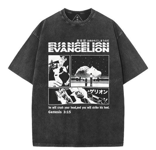 Genesis 3:15 Christian Washed TShirt