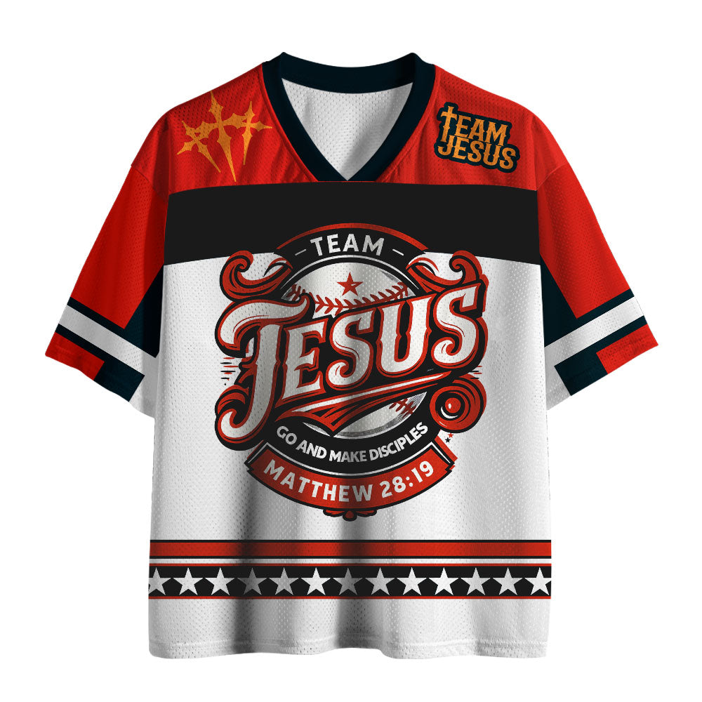 UniJames Go And Make Disciples Christian Mesh Jersey
