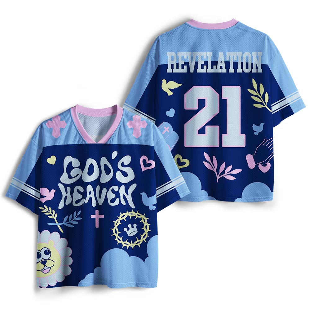 UniJames God’s Heaven Christian Mesh Jersey