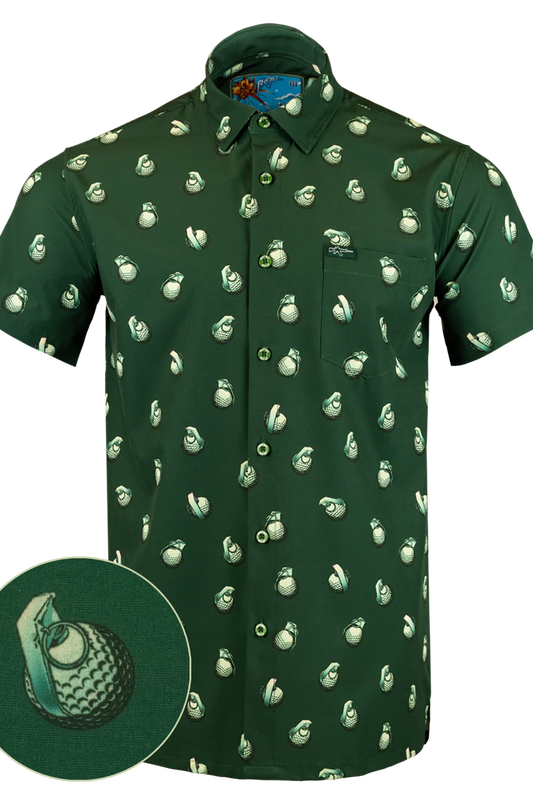 UniJames Comfort Golfnade Button Down For Men