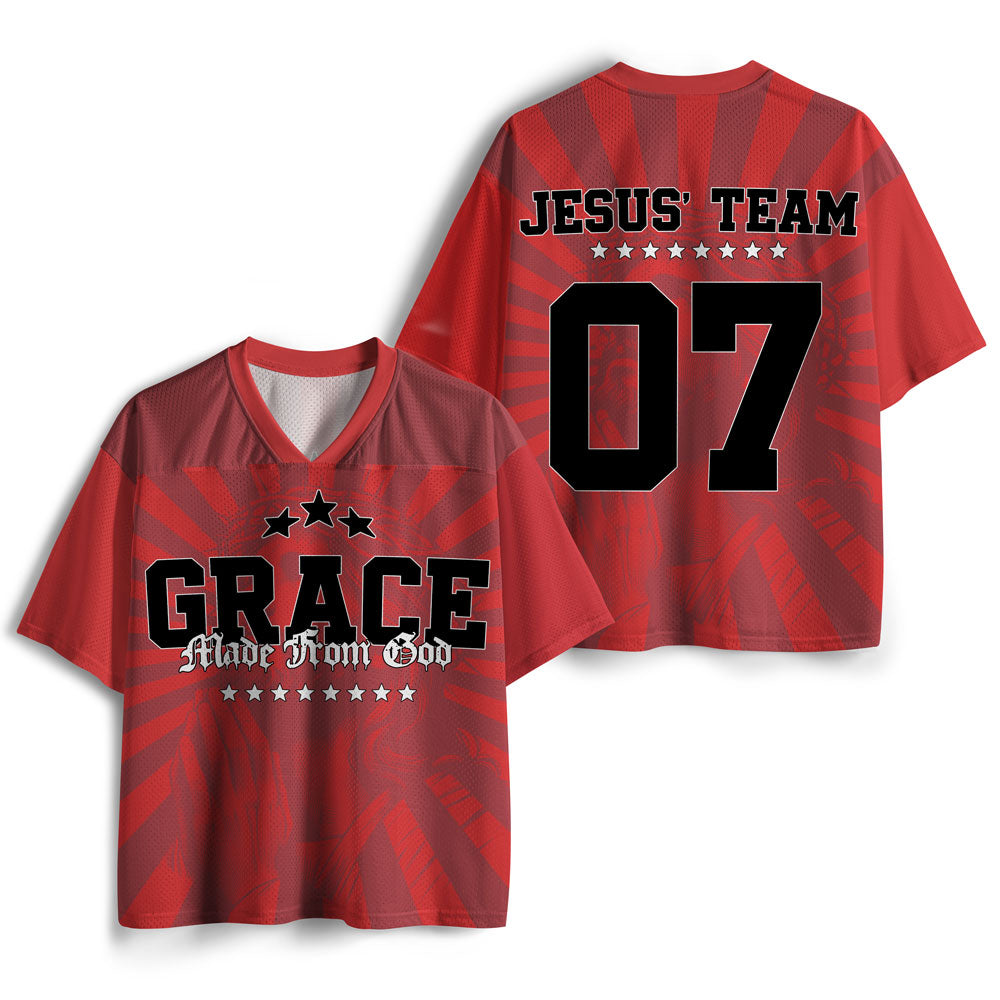 UniJames Grace Made From God Christian Mesh Jersey