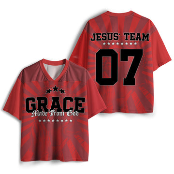 UniJames Grace Made From God Christian Mesh Jersey