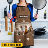 Uni Personalized Name Simmental Happiness 3D Apron