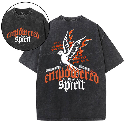 Holy Spirit Christian Washed TShirt
