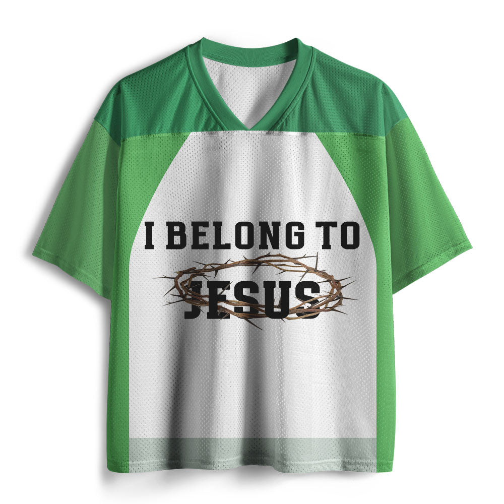 UniJames I Belong To Jesus Christian Mesh Jersey