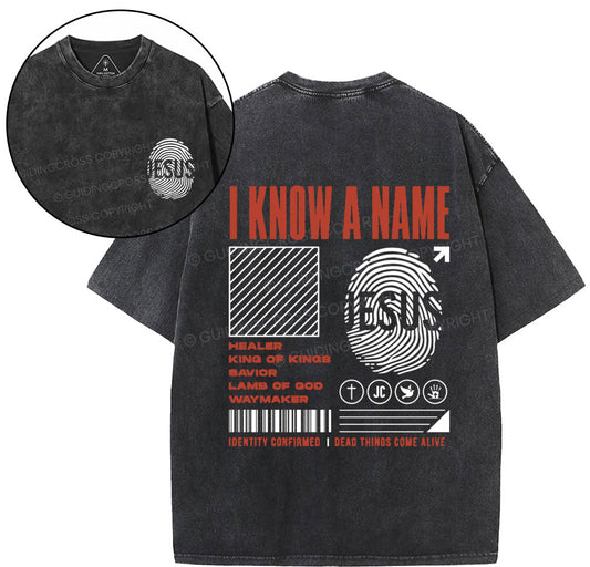 NewSample Christian Washed TShirt