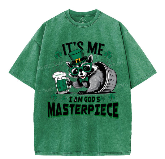 It's Me I'm God's Masterpiece Christian Washed TShirt