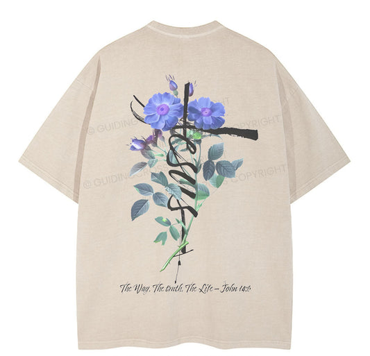 Jesus Chirstian Washed TShirt