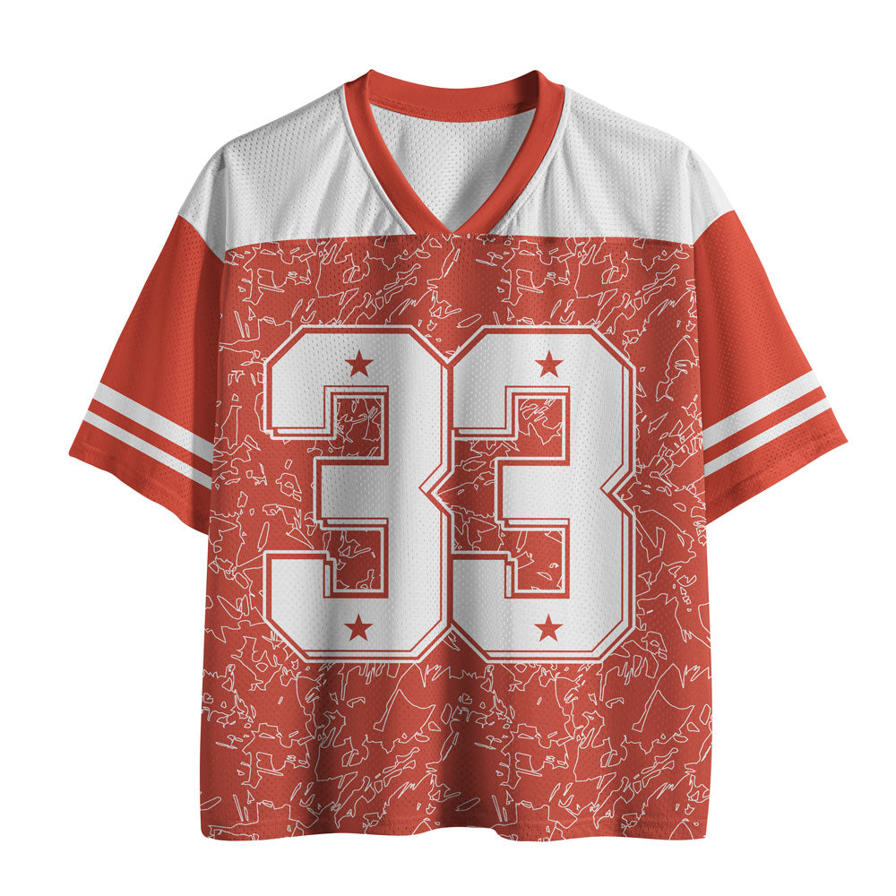 UniJames Jesus Christ Christian Red Mesh Jersey
