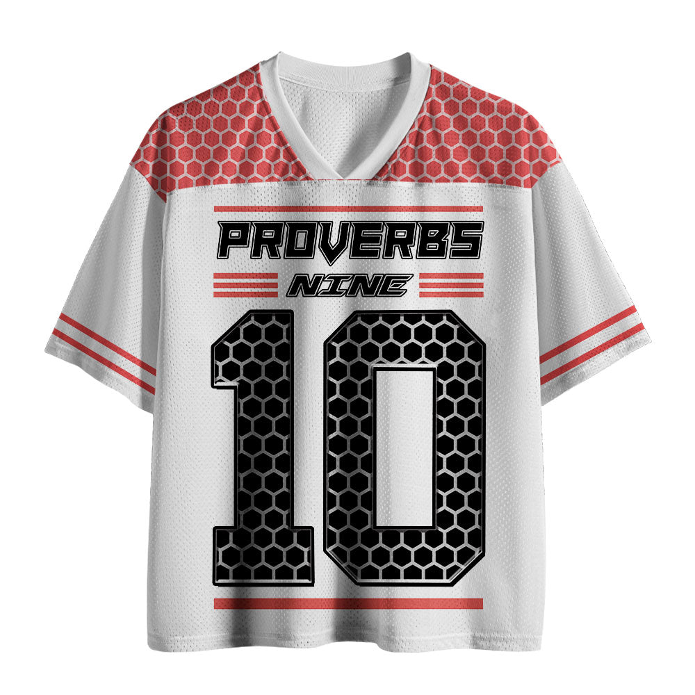 UniJames Jesus Crown Christian Mesh Jersey