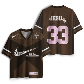 UniJames Jesus Did It Christian Mesh Jersey