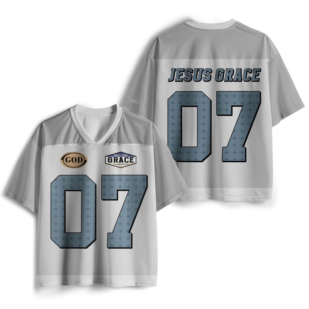 UniJames Jesus Grace Christian Mesh Jersey