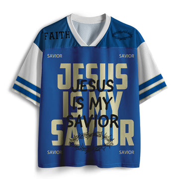 UniJames Jesus Is My Savior Christian Mesh Jersey