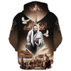 Uni Jesus God Bible And Dove 3D Hoodie