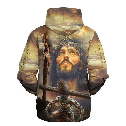 Uni Jesus God Is My Savior Hoodie My Everything Life Of Jesus Hoodie