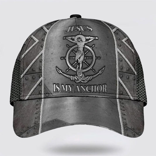 Uni Jesus Is My Anchor 3D Cap