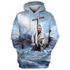 Jesus Is My Savior Hoodie Jesus Hand Hoodies Jesus Hoodie Men & Women, God 3D Printed Hoodie, Christian Apparel Hoodies