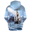 Jesus Is My Savior Hoodie Jesus Hand Hoodies Jesus Hoodie Men & Women, God 3D Printed Hoodie, Christian Apparel Hoodies