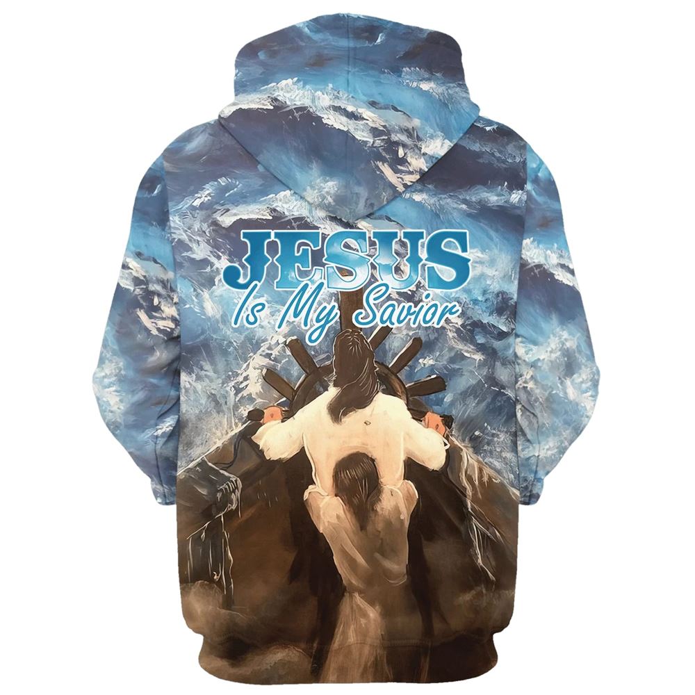 Jesus Is My Savior Hoodies Jesus Hoodie Men & Women, God 3D Printed Hoodie, Christian Apparel Hoodies