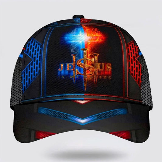 Uni Jesus Is My Savior The Cross 3D Cap