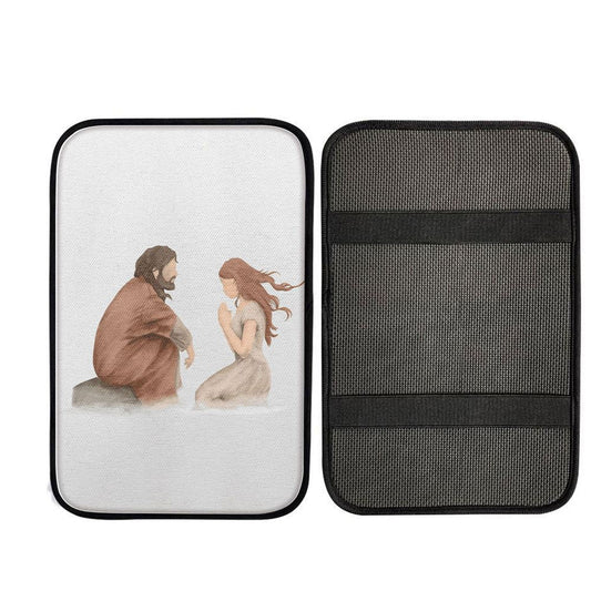 Uni Jesus Listened To Women Car Armrest Pad