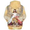 Uni Jesus The Lion Of Judah The Lamb Of God 3D Hoodie