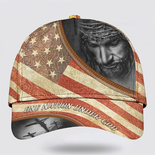 Uni Jesus With Crown Of Thorns 3D Cap