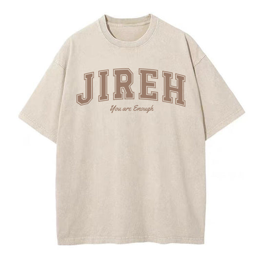 Jireh Christian Washed T-Shirt Sale - GuidingCross