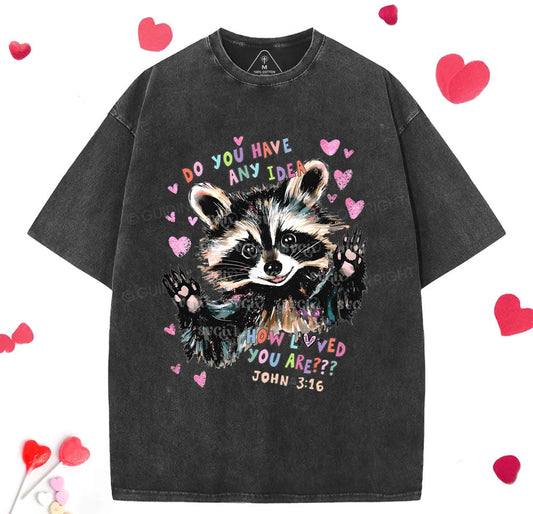 John3:16 Christian Washed TShirt