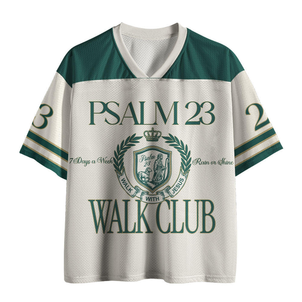 UniJames Journey With Jesus Christian White Mesh Jersey