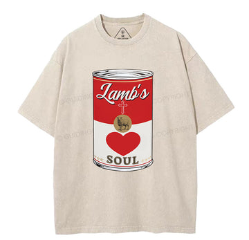 Lamb's Soul Christian Washed TShirt