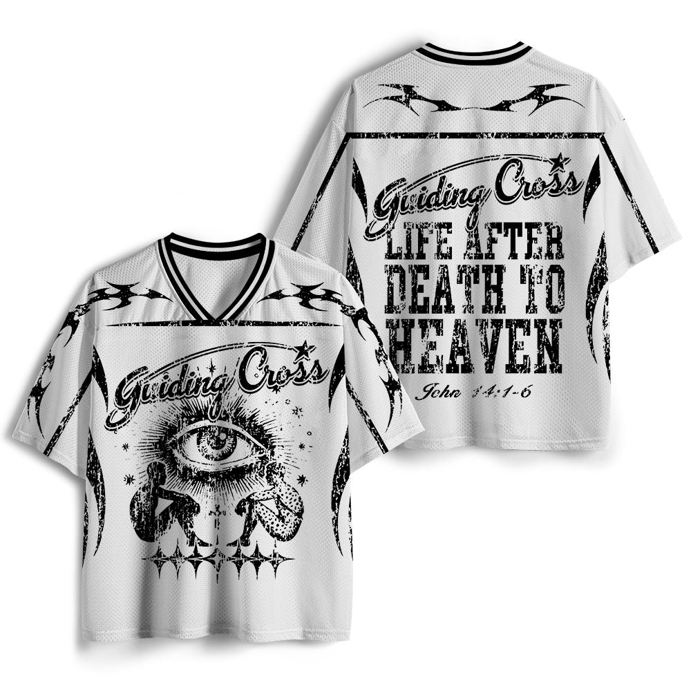 UniJames Life After Death To Heaven Christian Mesh Jersey