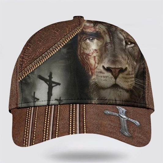 Uni Lion Crucifixion Of Jesus 3D Cap