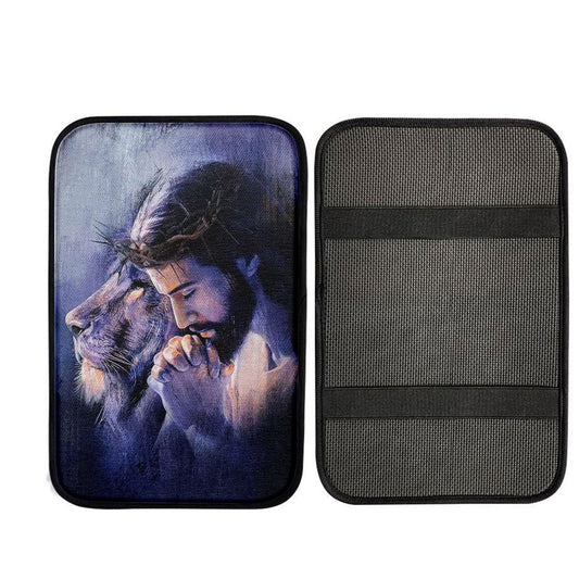 Uni He Is Risen Jesus Car Armrest Pad