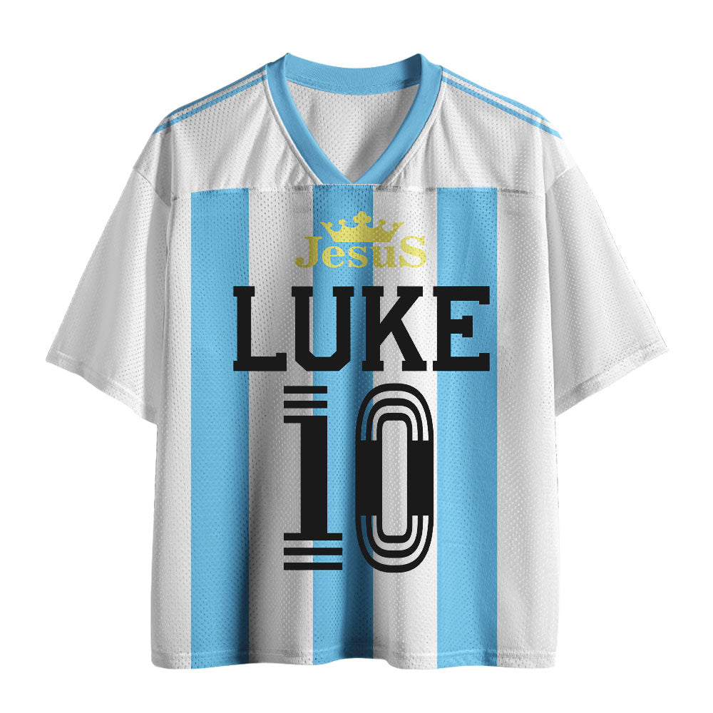 UniJames Love Your Neighbor Like Yourself Christian Mesh Jersey