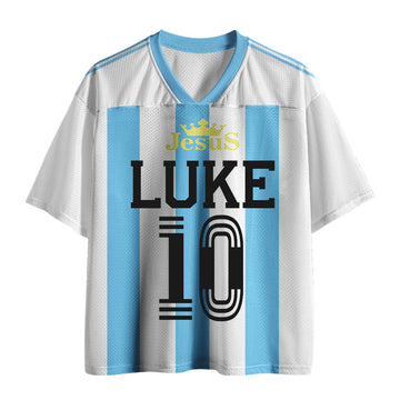 UniJames Love Your Neighbor Like Yourself Christian Mesh Jersey