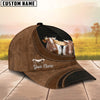Uni Oxen Cattle Happiness Customized Name Cap