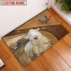 Uni Sheep Personalized - Welcome  Doormat