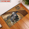 Uni Holstein Personalized - Welcome  Doormat