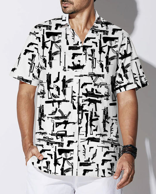 UniJames Comfort The Arsenal (White) Button Shirt For Men