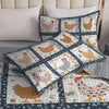 Uni All Season Quilt 3-Piece Set - Charming Chicken