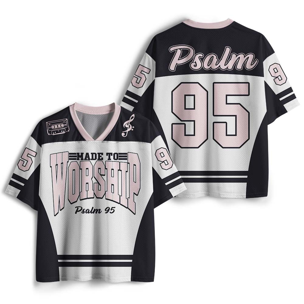 UniJames Made To Worship Christian Mesh Jersey