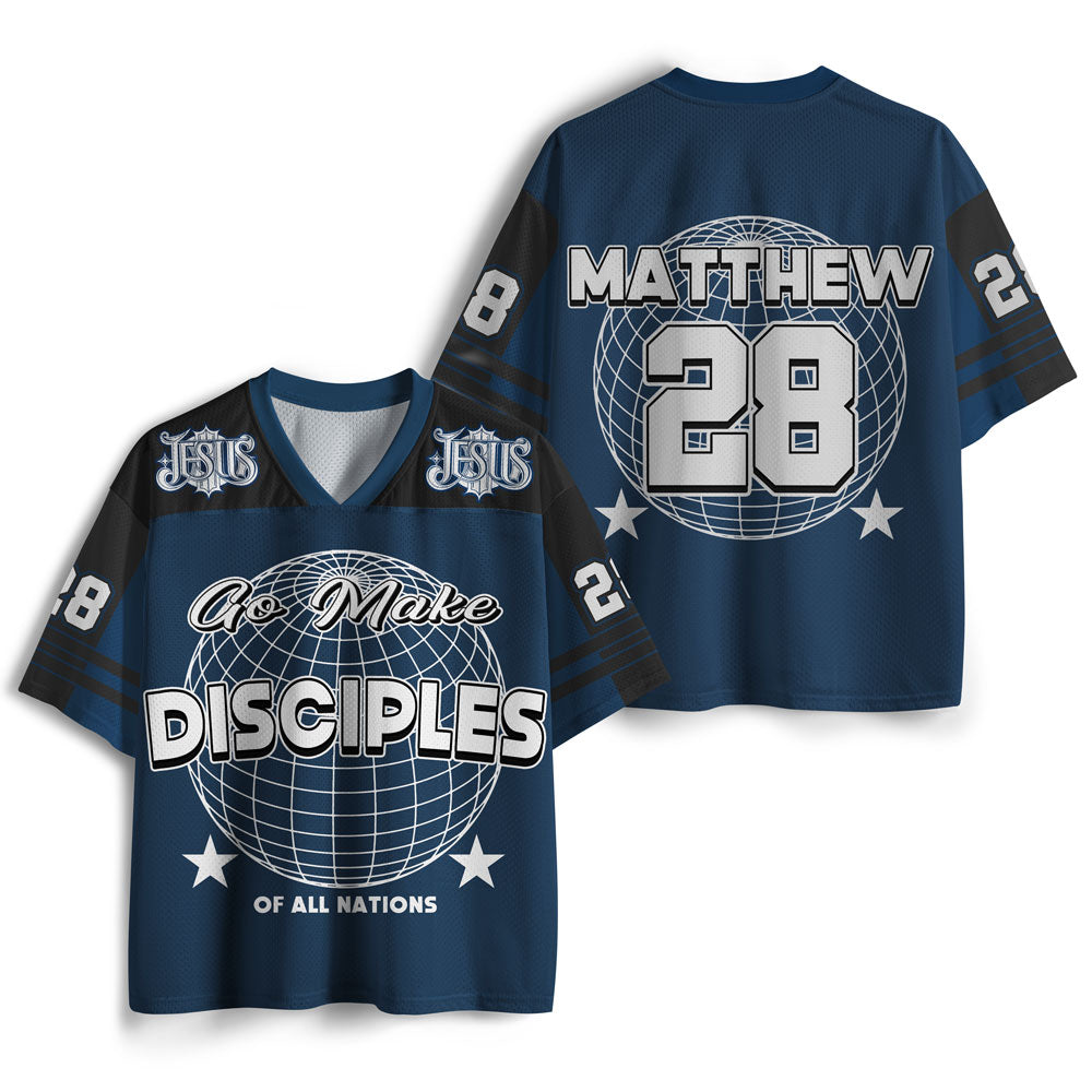 UniJames Make Disciples Of All Nation Christian Mesh Jersey