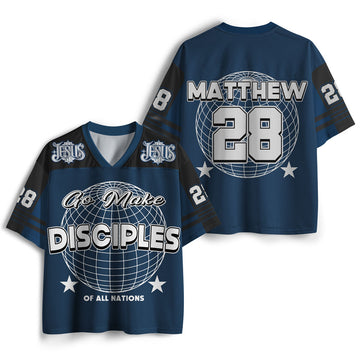 UniJames Make Disciples Of All Nation Christian Mesh Jersey