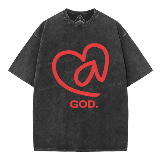 Meet God Christian Washed TShirt