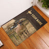 Uni Jersey Custom Name Leather Pattern Doormat